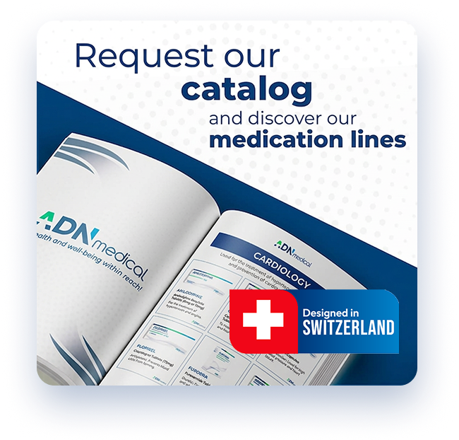 Portada del Catálogo de Productos ADN Medical